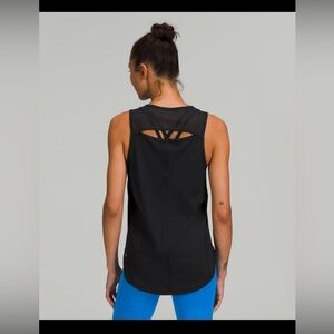 Lululemon Sculpt Tank with back vent size 4